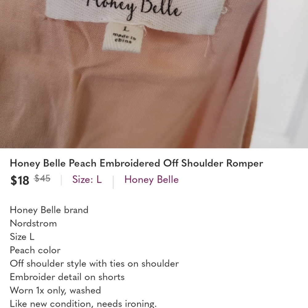 Bundle - 3 Large Womens Rompers - image 3